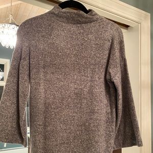 COPY - Banana Republic Mock Neck gray sweater XS